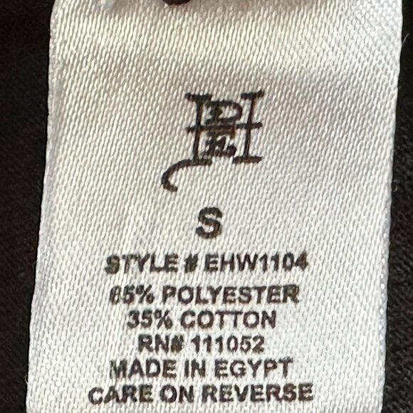 Ed Hardy Cropped Tee Tiger Small Black Short Sleeve T-Shirt EUC - Picture 4 of 5